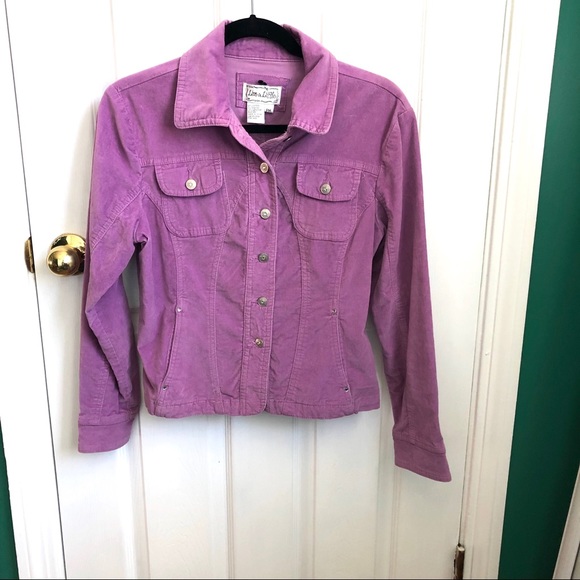 purple velvet jacket Live a Little PM - Picture 6 of 7